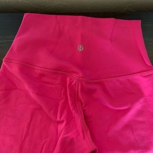 Sonic Pink Align Shorts size 4